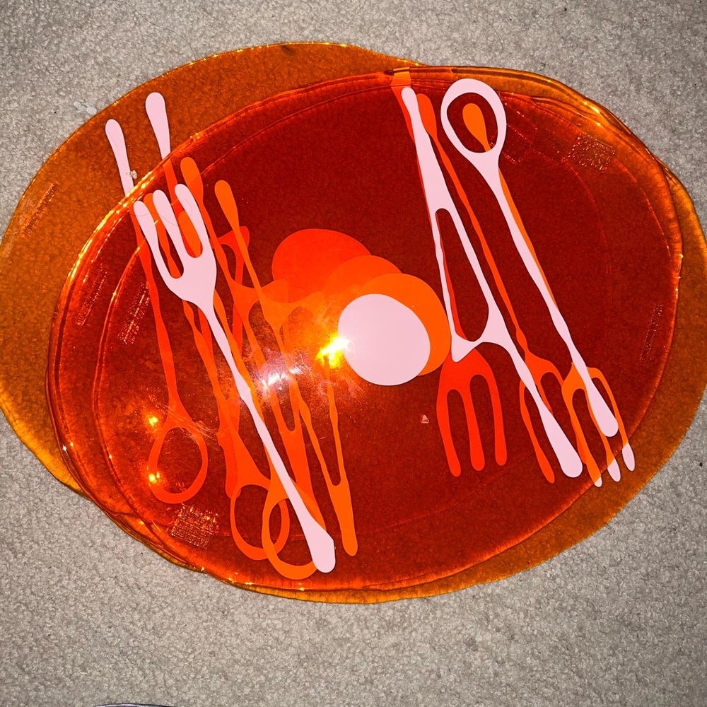 Fish Design by Gaetano Pesce Transparent Placemat